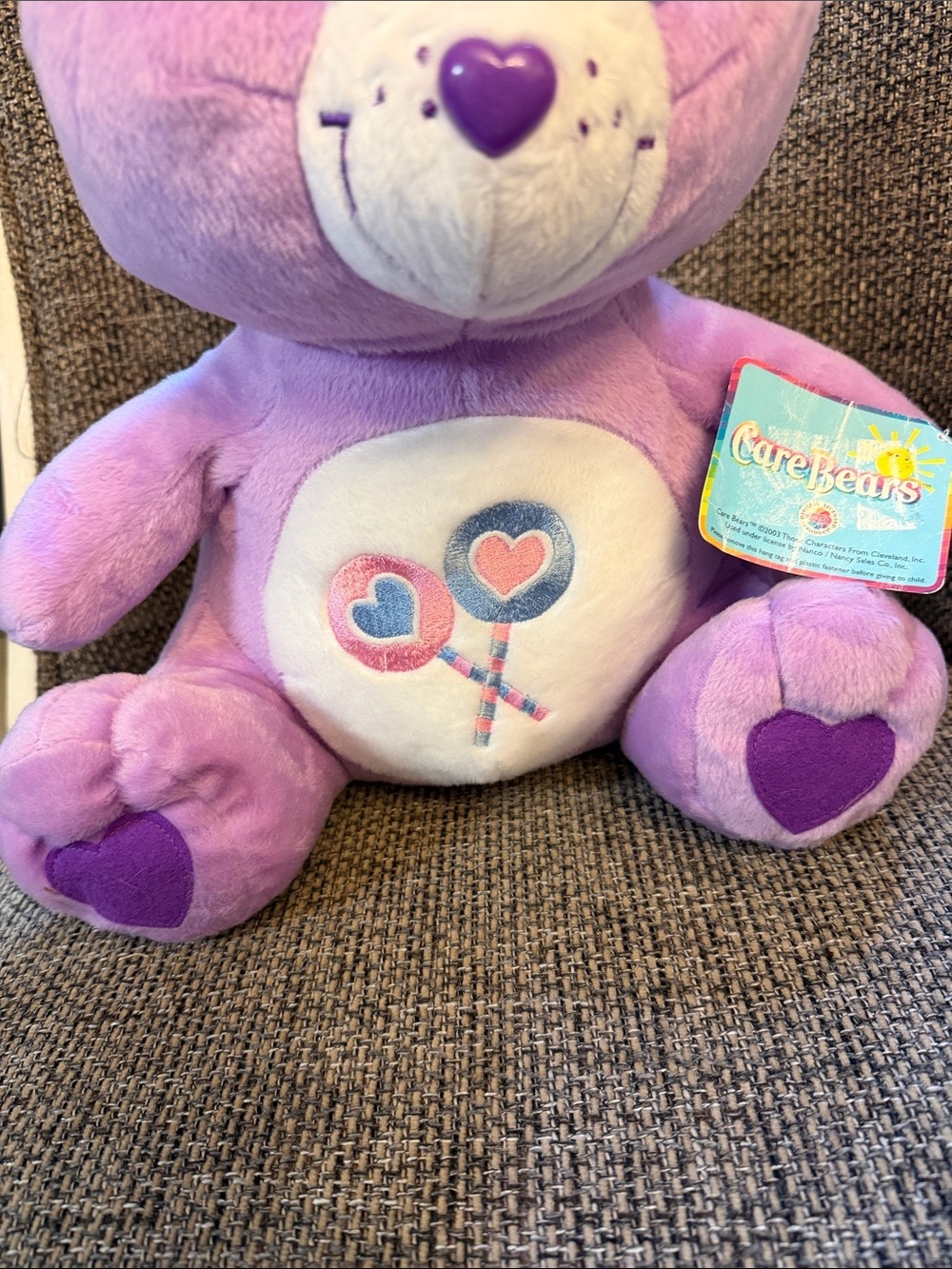 Care Bears Share Bear 2003 Plush 16” - Picture 2 of 12